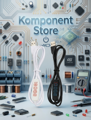 USB UÇLU DİMMER ARAPUAR KABLOSU 2M SİYAH