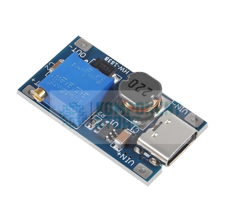 MT3608 2A Yükselteç DC-DC Güç Modülü Type C Girişli