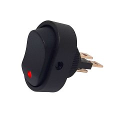 OVAL ASW SERİSİ KIRMIZI LEDLİ 12V 20A