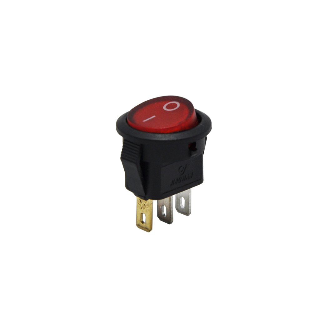 YUVARLAK MİNİ ANAHTAR IŞIKLI 220V 3P