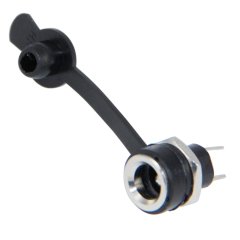 DC JACK 2.1MM KORUMALI SOMUNLU