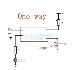 PC817 2 Kanal Optokuplör İzolasyon Modülü