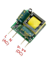 220V AC - DC 12V 400mA Dönüştürücü Adaptör Devresi Step Down