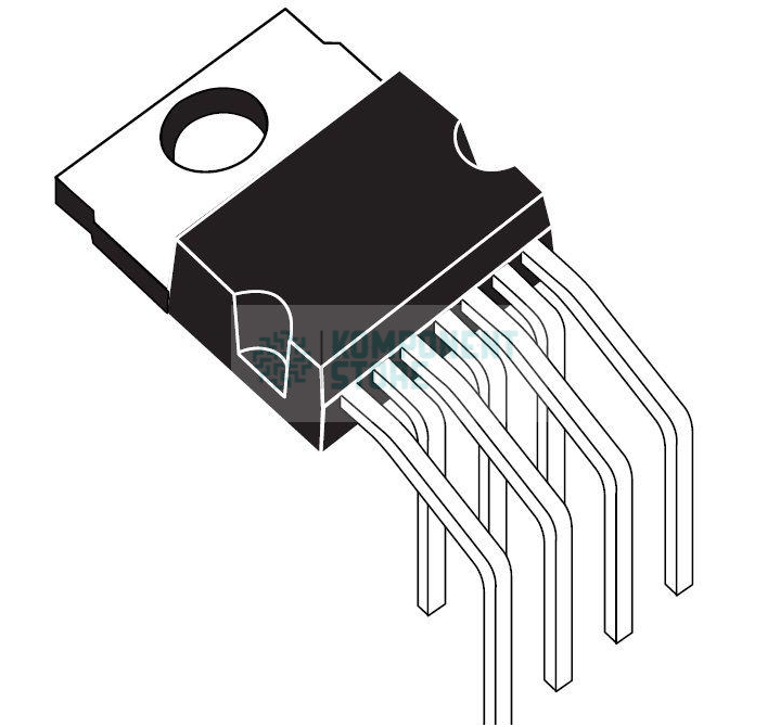 L4960H IC REG BUCK ADJ 2.5A 7HEPTAWATT