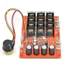 60A Motor Sürücü Hız Devresi 10V - 50V 3000W PWM 12V 24V 48V