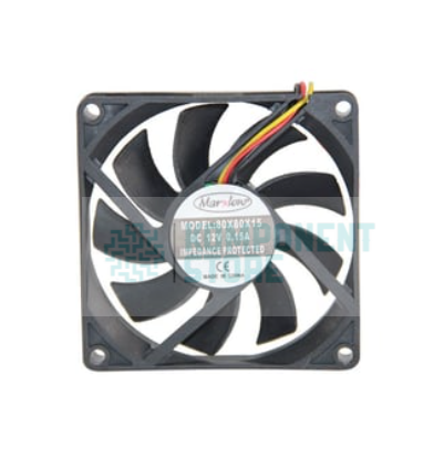 80X80X15 12V DC 0.12A 3 PİN