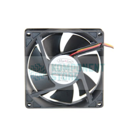 80X80X25 12V DC 0.15A  3 PİN