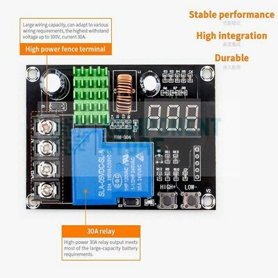 VHM-004 6-60V Lityum Pil-Akü Şarj Kontrol Devresi