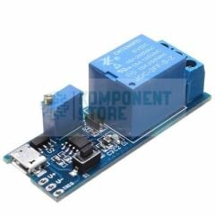 5-30V Zaman Ayarlı Röle Kartı Micro Usb Girişli