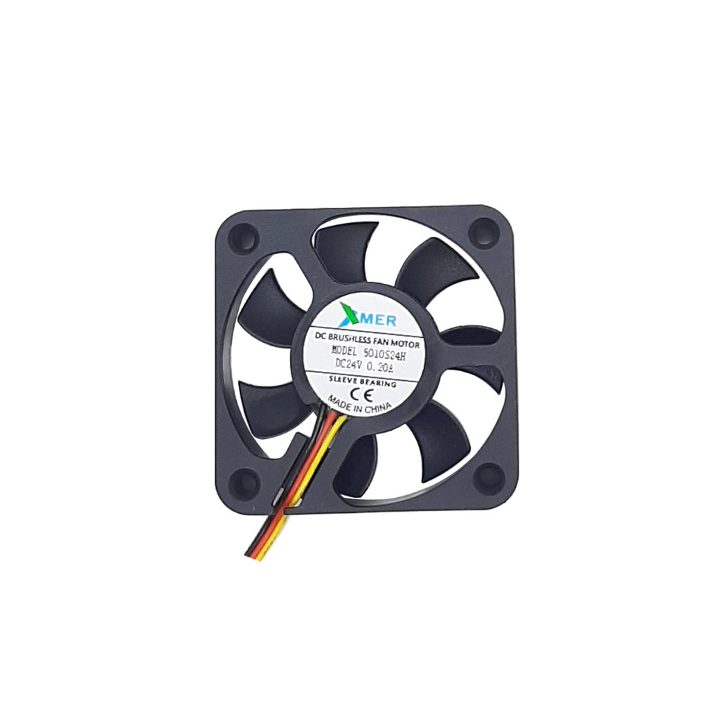 50X50X10mm 24V 0.20A 3 Kablolu+Soketli