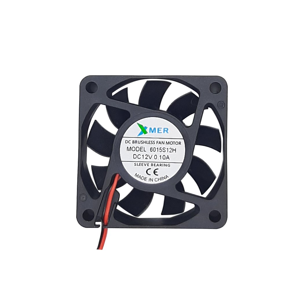60X60X15mm 12V 0.12A 2 Kablolu+Soketli