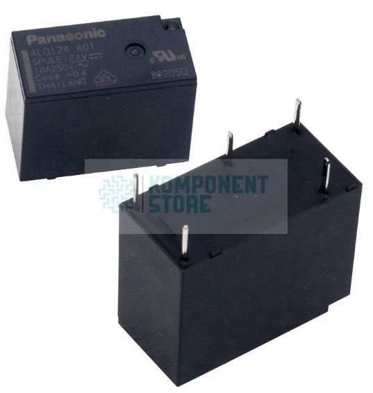 ALQ124 10A 24VDC 5 PİN (1 Form C)