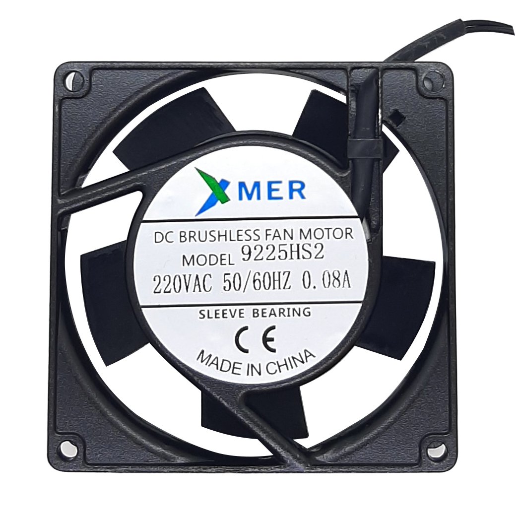 92X92X25mm 220V 0.08A 2Kablolu+Soketli
