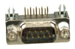 9 Pin Erkek 90C D-Sub Konnektör