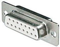 15 Pin Lehim Ayak Dişi D-Sub Konnektör