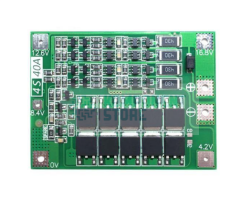 4S 40A LiPo & Lion 18650 Batarya Koruyucu Balanslı Devre
