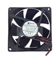80X80X25MM 24V 0,22A 2 KABLOLU+SOKETLİ