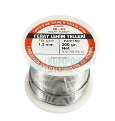 ﻿FERAY LEHİM TELİ 1.2mm 200GR 60/40