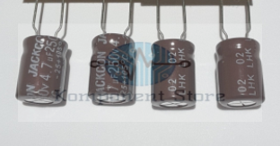 4.7uF 250V 8*11 105C DÖKME