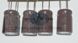 10uF 250V 10*16 105C DÖKME
