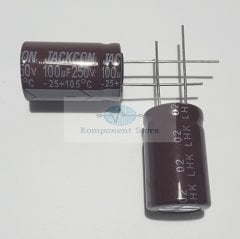 100uF 250V 16*31 105C DÖKME
