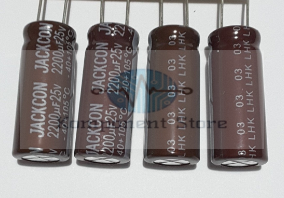 2200uF 25V 13*21 105C DÖKME