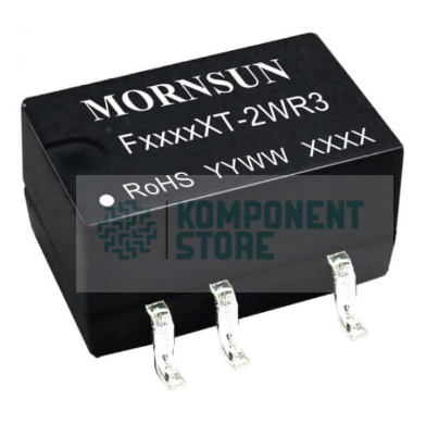 F1215XT-2WR3 DC/DC CONVERTER 2W 15VDC 133Ma MORNSUN