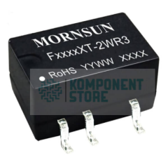 F1215XT-2WR3 DC/DC CONVERTER 2W 15VDC 133Ma MORNSUN