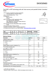 SKW30N60 30A 600V N-CH IGBT ( K30N60 )