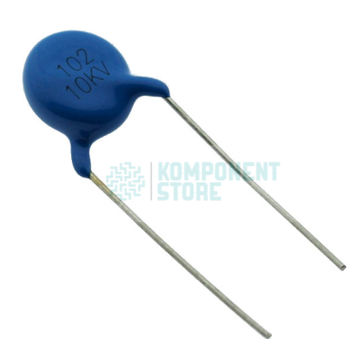 1NF 10KV ( 10000V ) 1000PF 10KV SERAMİK KONDANSATÖR
