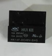 48V HK14F-DC48V-SHG Tek Kontak 10 Amper Röle