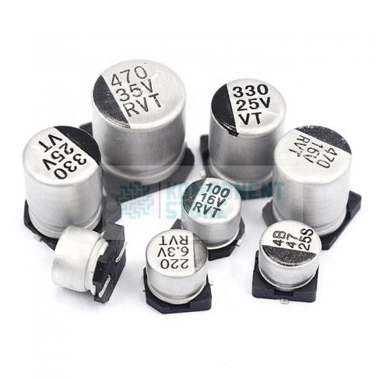 100UF 35V 10X10 SMD ELKO