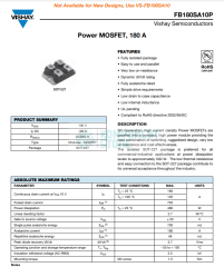 FB180SA10P 180A 100V MOSFET