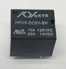 9V GAZ ROLESI HKV6-DC9V-SH Röle