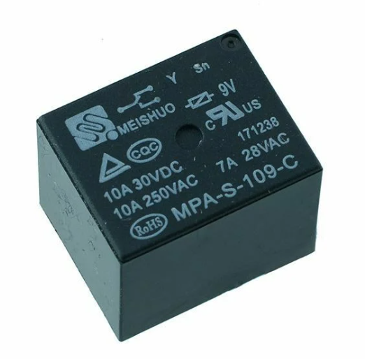 MPA-S-109C 9 Volt Minyon Spot Tek Kontak 10 Amper Röle