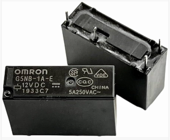 G5NB-1A-E 5VDC 5A 250VAC OMRON 4 PİN KOMBİ RÖLESİ