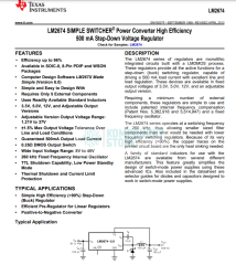LM2674MX-5.0 VOLTAGE REGULATOR