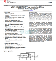 LM2674MX-ADJ SOIC-8 SWITCHING VOLTAGE REGULATOR
