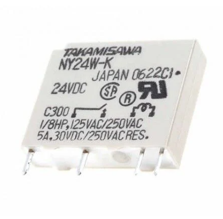 NY24W-K  24V. 5A. SLİM PLC KONTROL RÖLESİ ORJİNAL
