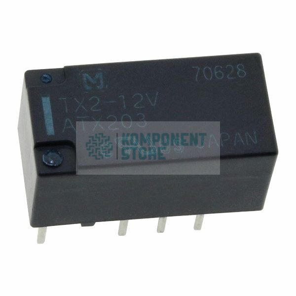 TX2-12V RELAY 2A 12VDC 2PNC TELECOM TYPE