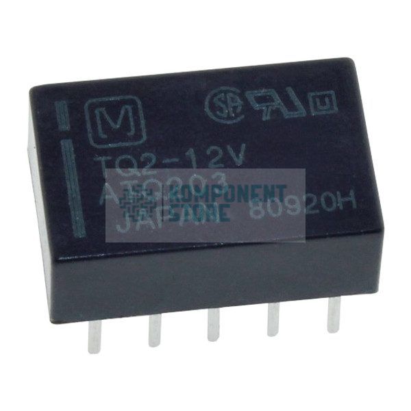 TQ2-12V RELAY 1A 12VDC TELECOM TYPE PANASONIC
