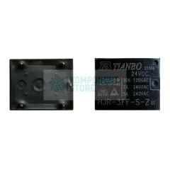 HJR-3FF-S-Z-3T/24VDC RELAY POWER 10A 24VDC AgSnO PCB TYPE