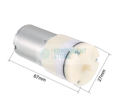 DC 6V Mini 370 Akvaryum Motorlu Hava Pompası 150 mA