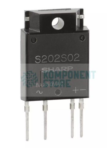 S202S02 SOLID STATE RELAY 250VAC 8AMPER