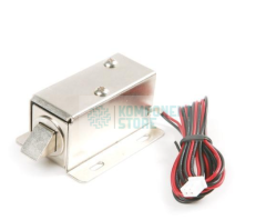 12V DC 0.6A 7.5W Solenoid (Elektronik Kapı Kilidi için Düz Kilit)
