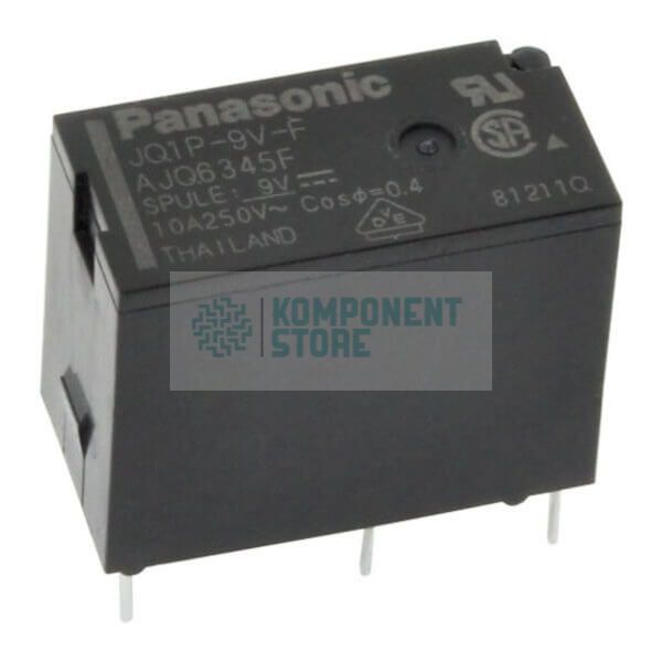 JQ1P-9V-F RELAY POWER 10A 9V SPDT