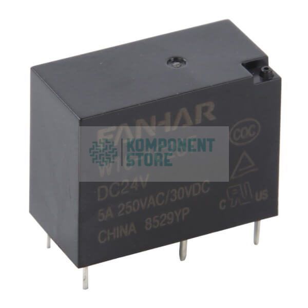 W16-1C2STE-DC12V RELAY POWER 10A 12VDC 1FormC (ALQ)