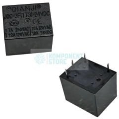 JQC-3F-(T73)-1H-24VDC RELAY POWER 10A 24VDC 1A PCB TYPE (JS1) 4PIN