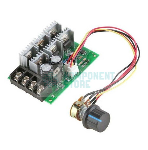 Motor Sürücü Hız Kontrol Cihazı - Ayarlı PWM Hız Kontrol Regülatörü - 2000W 9V-55V DC 40A