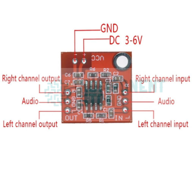 TDA1308 Kulaklık Amplifikatör Modülü 3V 6V B Sınıfı Stereo Kulaklık Sürücü